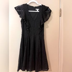 Miami by Francesca’s black mini lace dress